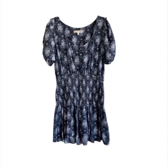 LoveShackFancy Brickell Floral Silk Mini Dress - Picture 3 of 8